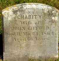 Charity GIFFORD - Grave