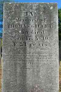 Thomas GILLET - Grave