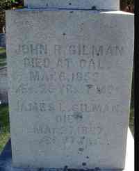 James L GILMAN - Grave