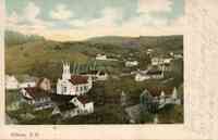 Gilsum, New Hampshire, USA - Bird's eye view of Gilsum, N.H., 1908