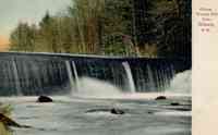 Gilsum, New Hampshire, USA - Gilsum Woolen Mill Dam