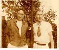 Arthur Leo BROWE (BREAULT) - Arthur L. Browe.  Photo taken in Ontagon, MI in 1925.  Uncle Arthur made several trips to this area; but not sure if there is a family connection.