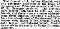 Jacob Arthur GIMLICH - March 24, 1902