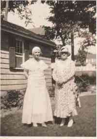 Doris Elizabeth GIMLICH - Doris Elizabeth Gimlich Nicholson and mother Mary Barker Gimlich