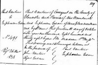 Euphrosine GODIN - 1838 marriage