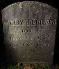 Nancy GOODRICH - Grave