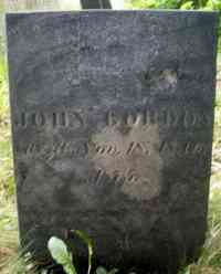 John GORDON - Grave