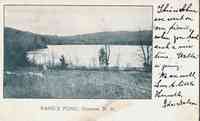 Goshen, New Hampshire, USA - Goshen, New Hampshire, USA - Rands Pond, 1905