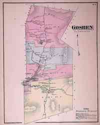 Goshen, Vermont, USA - Goshen, Vermont, USA - 1871 map