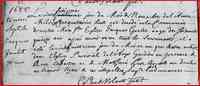 Jacques GOULET - 1688 Death LAnge Gardien, QC, Canada