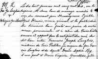 François-Joseph LANGLAIS - 1910 marriage (part 1)