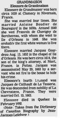 Eleonore GRANDMAISON - 