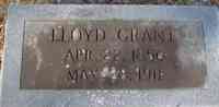 Lloyd GRANT - Grave