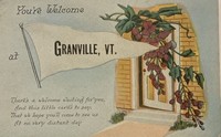 Granville, Vermont, USA - You're Welcome at Granville, Vt.
