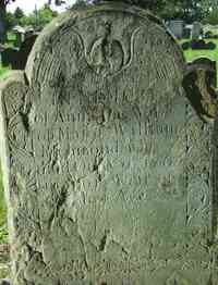 Anna GRAY - Grave  IN MEMORY of Anna the Wife of Major William Richmond who died Octobr 9th 1762 in ye 61 Year of her Age.