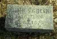 John S. GREEN - Grave
