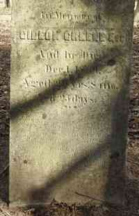 Gideon GREENE - Grave