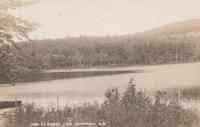 Greenfield, New Hampshire, USA - View at Sunset Lake