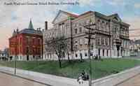Greensburg, Pennsylvania, USA - Greensburg, Pennsylvania, USA - Fourth Ward and Grammar School Buildings, Greensburg, Pa.