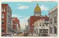 Greensburg, Pennsylvania, USA - Main Street, Looking South