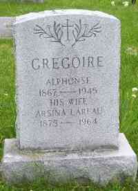Arsina LAREAU - Grave