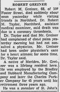 Robert Max GREINER - 