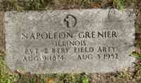 Napoleon GRENIER - Grave