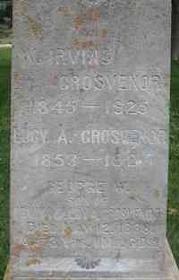 George W GROSVENOR - Grave
