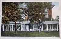 Groton, Massachusetts, USA - The Arbor at Side of Gymnasium, Groton School