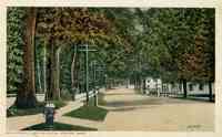 Groton, Massachusetts, USA - Main Street, Looking South
