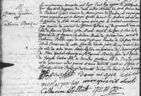 Catherine BARSA dite ROUCHALLET - 1706 marriage
