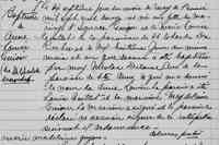 Anne-Louise GUYON - 1712 Baptism Sainte-Anne-de-la-Perade, QC, Canada