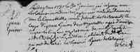 Ignace GUYON - 1730 Death - Sainte-Anne-de-Varennes, QC, Canada