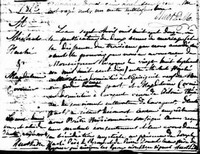 Madeleine CORMIER - 1812 marriage