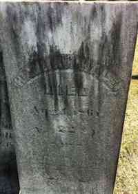 Hannah HALE - Grave