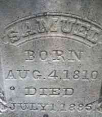 Samuel HALEY - Grave