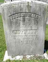 Judson HALL - Grave
