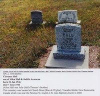 Clarence HALL - Grave