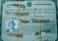 Marie Julie HALL - 1936 US Citizenship
