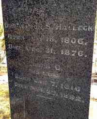 Nelson S. HALLECK - Grave