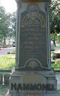 John HAMMOND - Grave