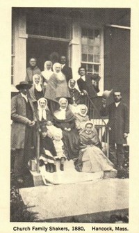 Hancock, Massachusetts, USA - Church Family Shakers, 1880