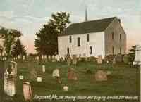 Harpswell, Maine, USA - Old Meeting House and Burying Grounds