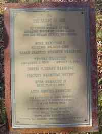 Burr HARRISON - Memorial