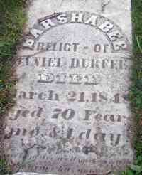 Barsheba HART - Grave