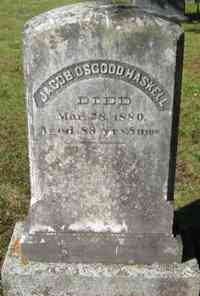 Jacob Osgood HASKELL - Grave
