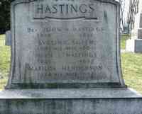 John S. HASTINGS - Grave