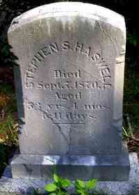 Stephen S. HASWELL - Grave