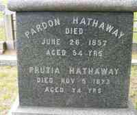 Pardon HATHAWAY - Grave