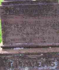 Thomas HAVENS - Grave